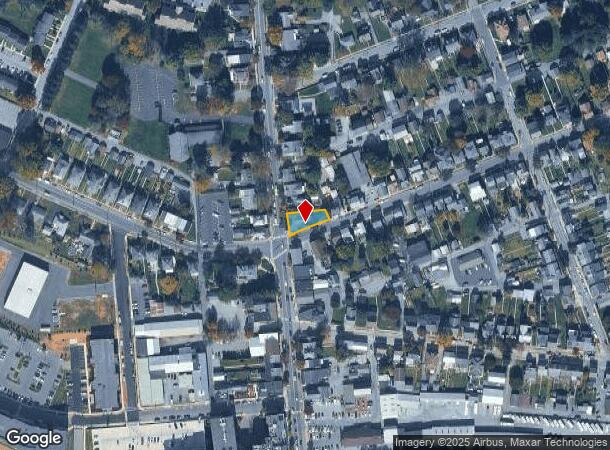 201 N Broad St, Lititz, PA Parcel Map