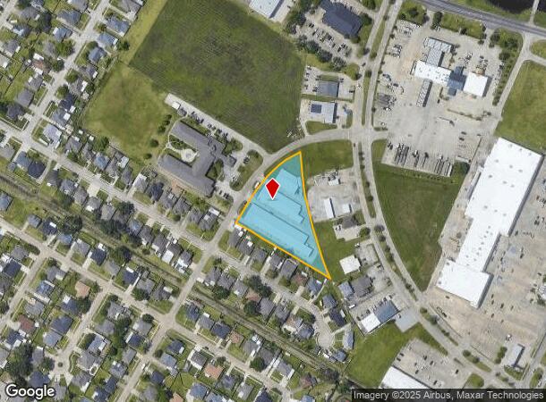 1133 Cottage Dr, Houma, LA Parcel Map
