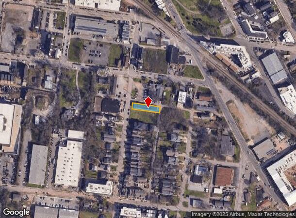  1300 Pillow St, Nashville, TN Parcel Map