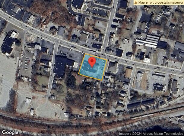  1200 Main St, Willimantic, CT Parcel Map