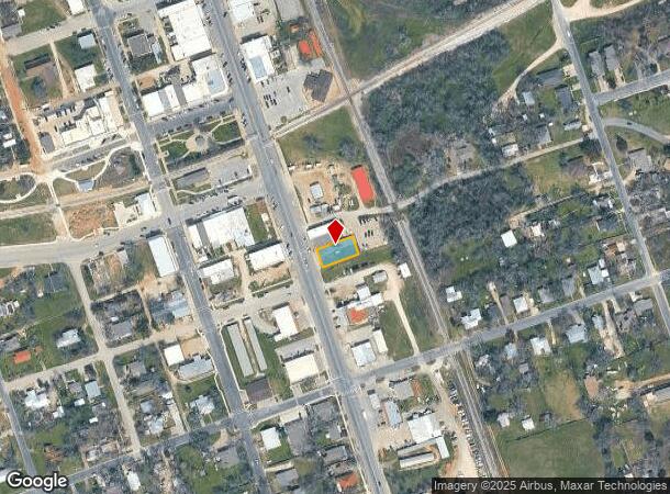  117 S Main St, Elgin, TX Parcel Map