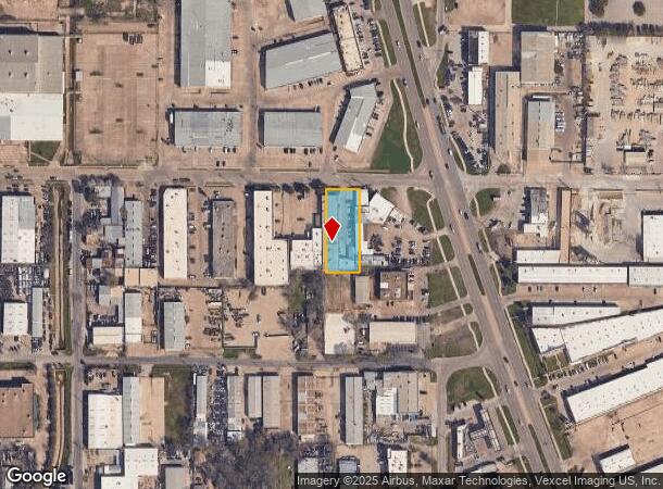  2560 Joe Field Rd, Dallas, TX Parcel Map