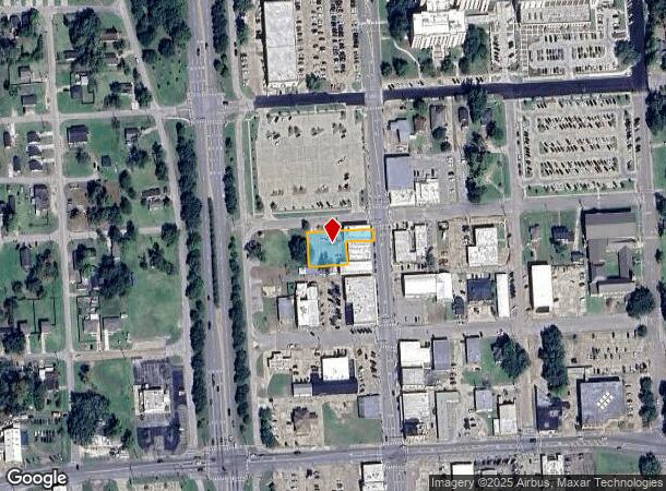 100 W Magnolia St, Angleton, TX Parcel Map