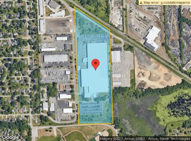  5400 Perry Dr, Waterford, MI Parcel Map