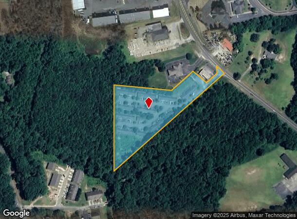  40 Alden Ct, Dawsonville, GA Parcel Map