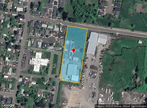  201 Dixon Ave, Molalla, OR Parcel Map