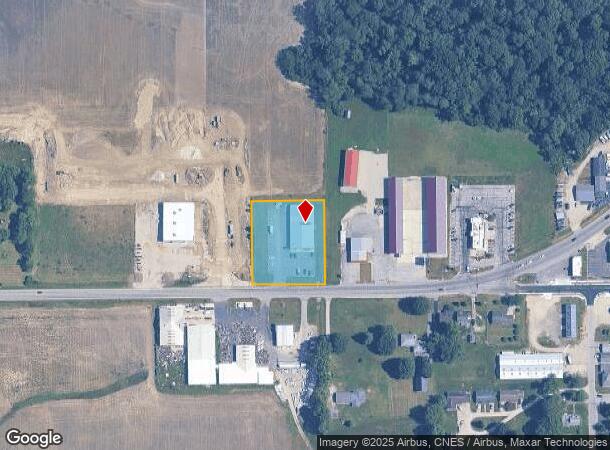 1120 W Walnut St, Albany, IN Parcel Map