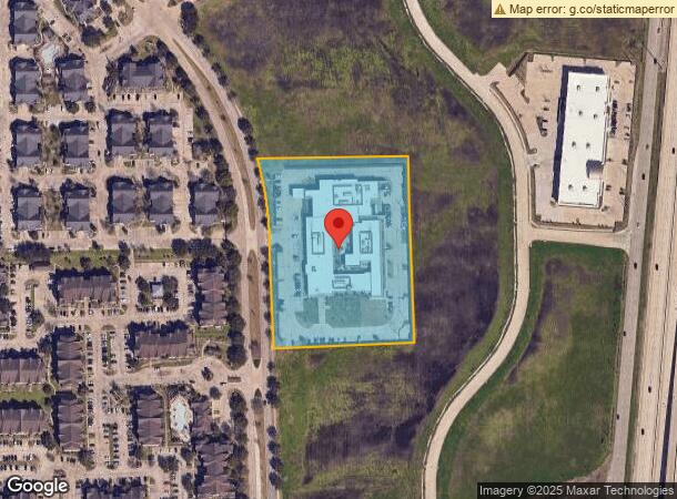  2121 Business Center Dr, Pearland, TX Parcel Map