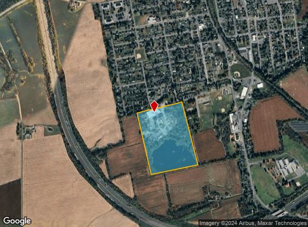  801 Vulcanite Ave, Alpha, NJ Parcel Map