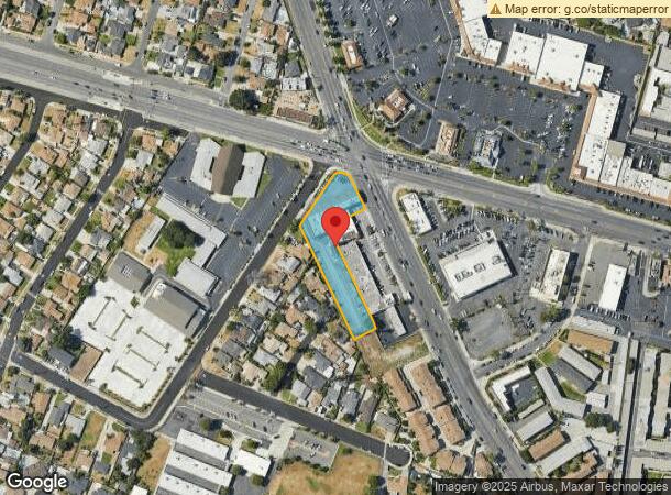  11036 Washington Blvd, Whittier, CA Parcel Map