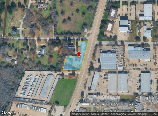  7804 S Cooper St, Arlington, TX Parcel Map