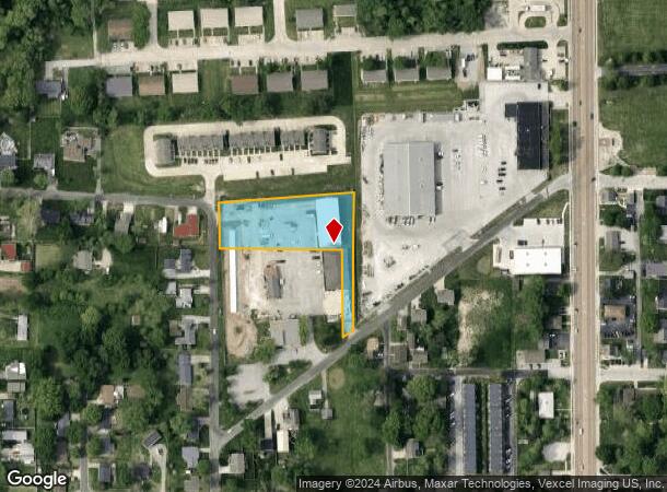  200 W Division St, Maryville, IL Parcel Map