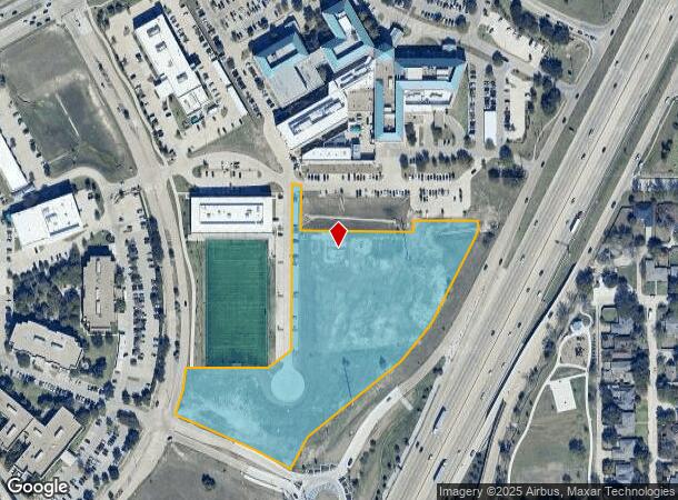 1059 N Central Expy, Allen, TX Parcel Map