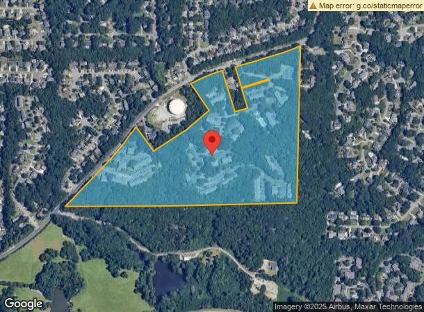  1650 Barnes Mill Rd, Marietta, GA Parcel Map