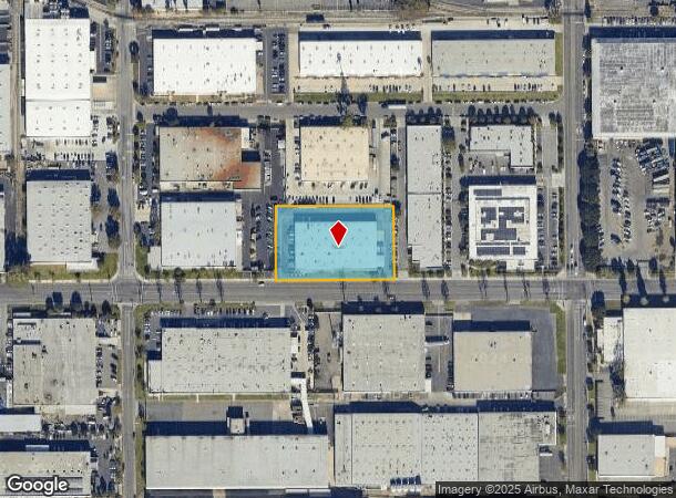  7391 Lampson Ave, Garden Grove, CA Parcel Map