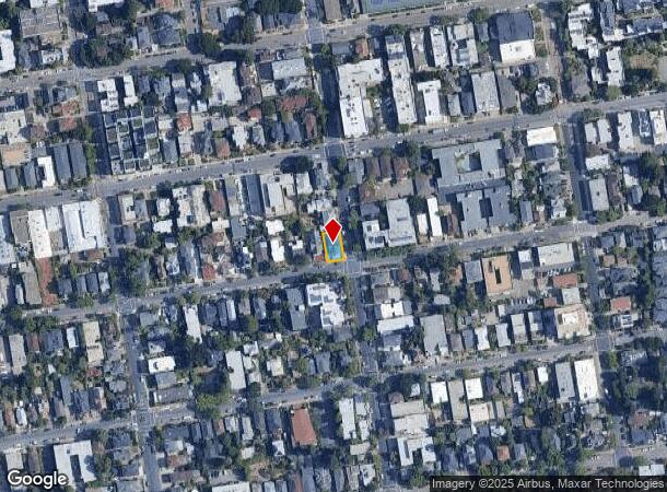  2526 Ellsworth St, Berkeley, CA Parcel Map