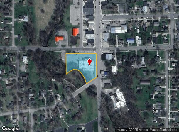 17 S Bridge St, Saranac, MI Parcel Map