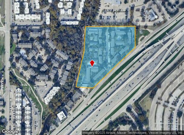  13447 N Central Expy, Dallas, TX Parcel Map