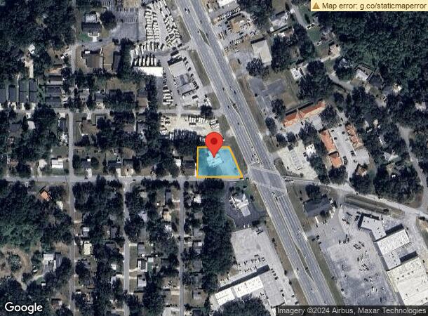  410 E Palm St, Fruitland Park, FL Parcel Map