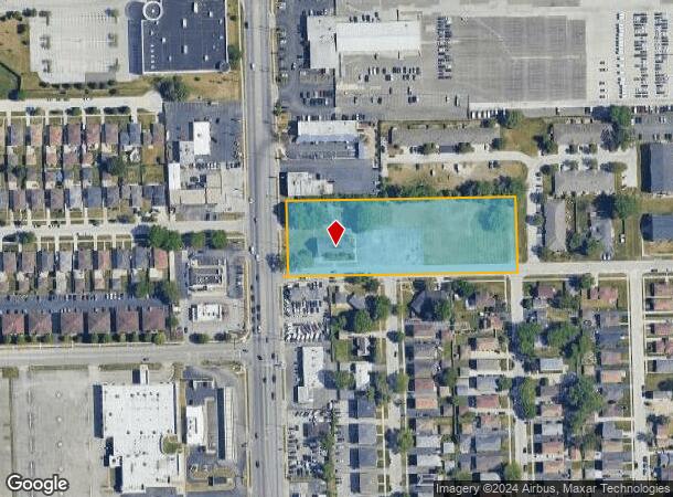  12147 S Cicero Ave, Alsip, IL Parcel Map