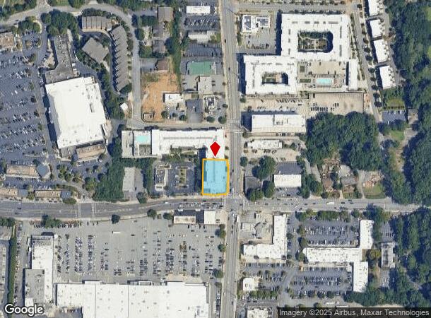  6050 Roswell Rd, Atlanta, GA Parcel Map