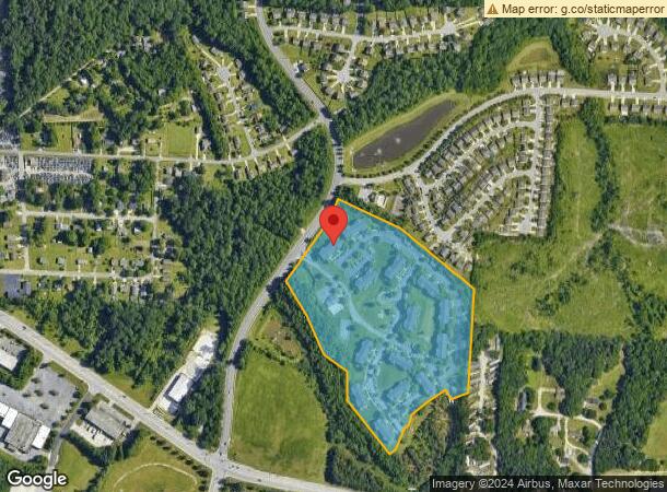  3601 Maldon Way, High Point, NC Parcel Map