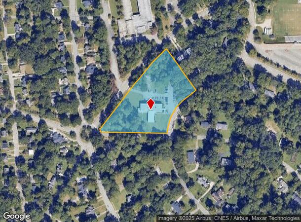  410 Lord Berkley Rd, Raleigh, NC Parcel Map