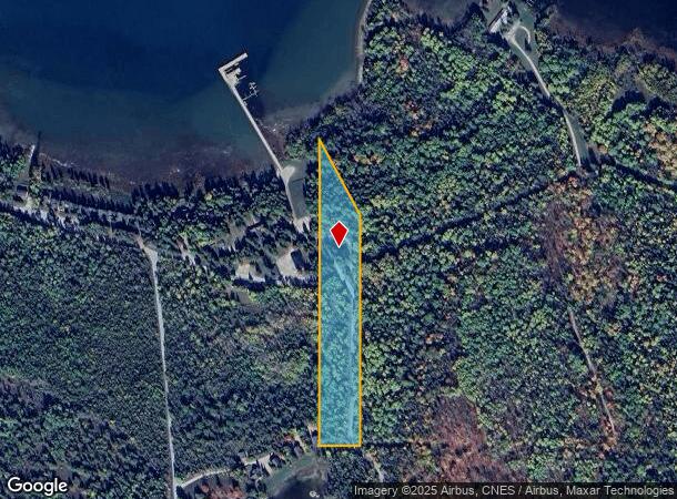  2550 E Telegraph Rd S, Drummond Island, MI Parcel Map
