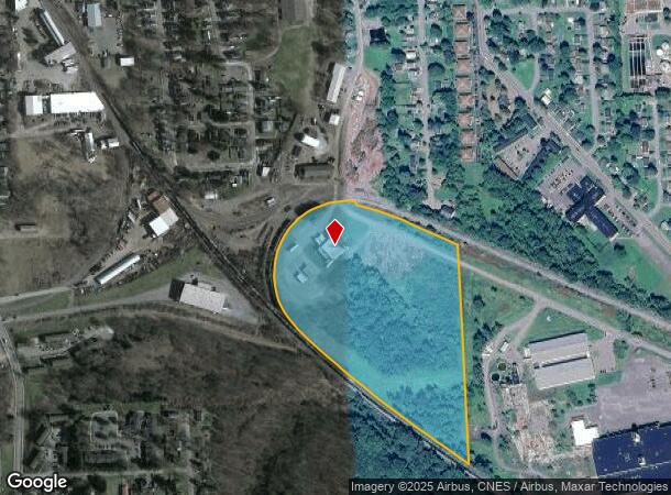 35 S Franklin St, Cortland, NY Parcel Map