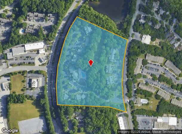  2127 Cross Creek Ct, High Point, NC Parcel Map