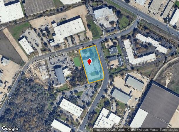 3827 Promontory Point Dr, Austin, TX Parcel Map