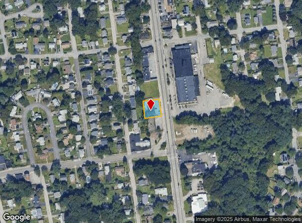1889 Elmwood Ave, Warwick, RI Parcel Map