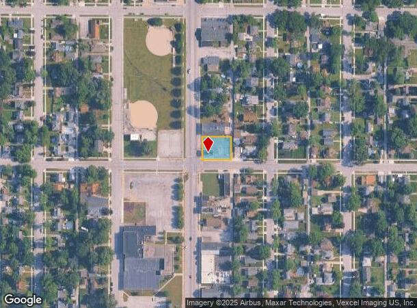 303 N Broad St, Griffith, IN Parcel Map