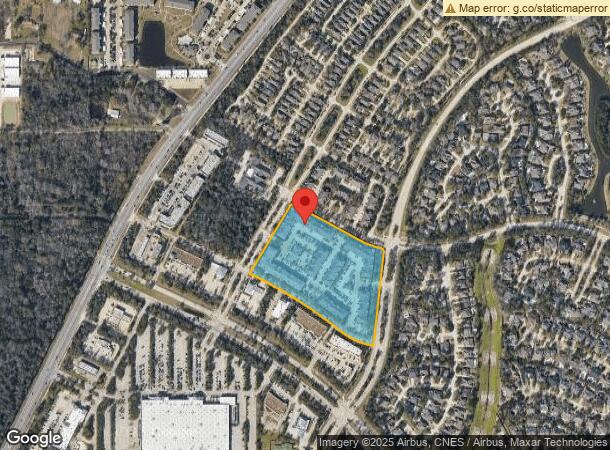  10851 W Montfair Blvd, Spring, TX Parcel Map