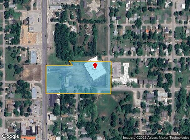  701 N Harrison Ave, Shawnee, OK Parcel Map