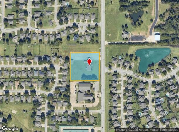 11808 S Elm St, Jenks, OK Parcel Map