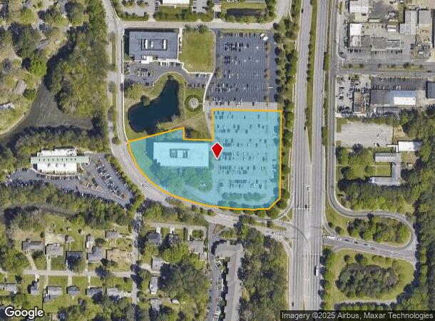  240 Corporate Blvd, Norfolk, VA Parcel Map