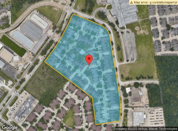  15100 Ella Blvd, Houston, TX Parcel Map