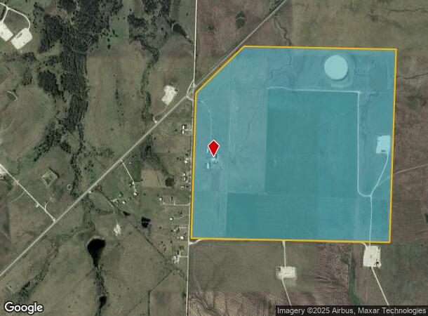 12370 Fortenberry Rd, Sanger, TX Parcel Map