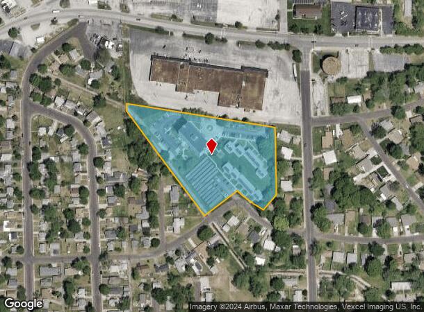  617 Valley Dr, East Alton, IL Parcel Map