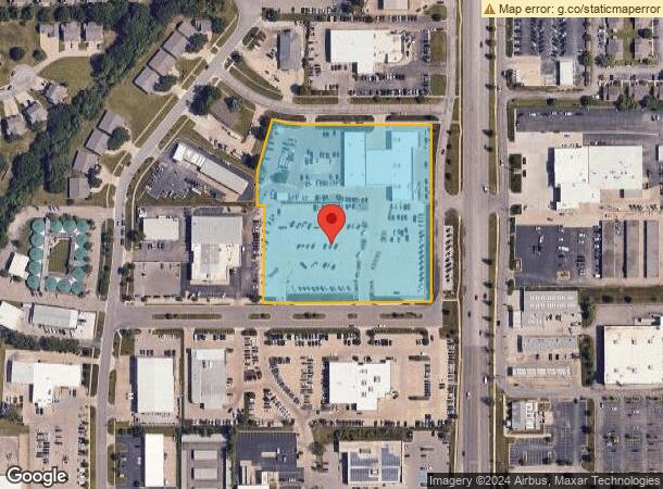  2851 Iowa St, Lawrence, KS Parcel Map