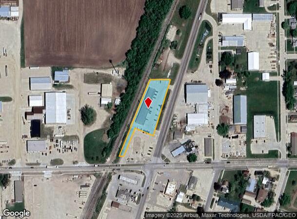 110 N 2Nd Ave, Sheldon, IA Parcel Map