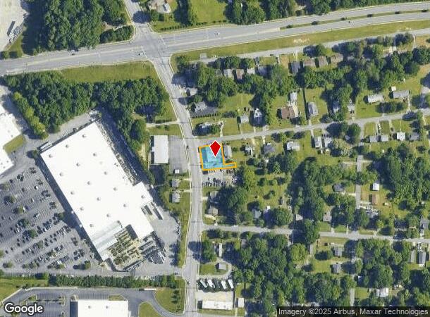 312 Old Winston Rd, High Point, NC Parcel Map