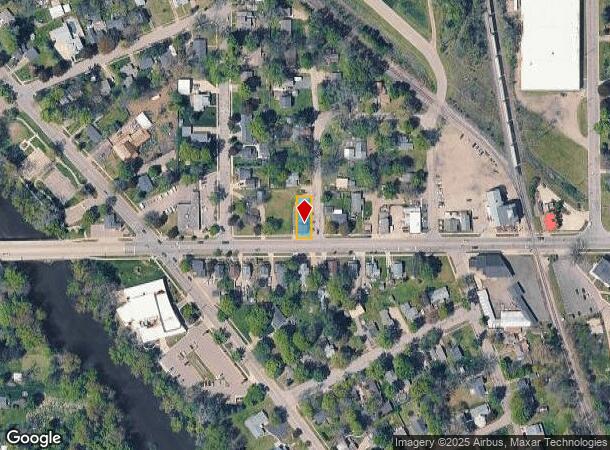  519 E Bridge St, Plainwell, MI Parcel Map