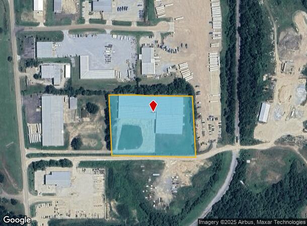 1014 Clinton Industrial Pk Dr, Clinton, MS Parcel Map