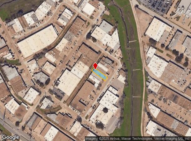 1341 Conant St, Dallas, TX Parcel Map