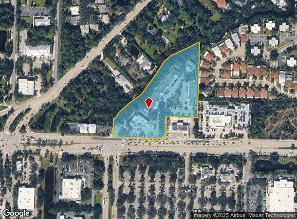 1695 W Indiantown Rd, Jupiter, FL Parcel Map