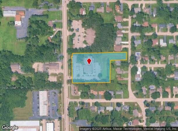  406 Front St, Mchenry, IL Parcel Map