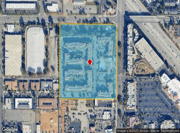  3549 Iowa Ave, Riverside, CA Parcel Map