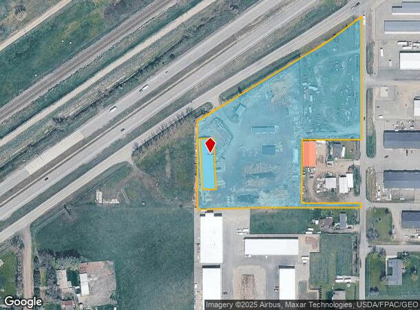 9660 S Frontage Rd, Billings, MT Parcel Map